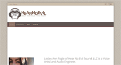 Desktop Screenshot of hearnoevil.us